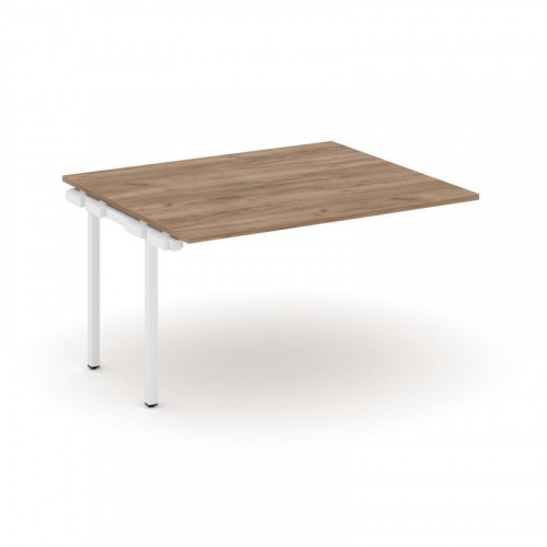 Style Project Проходной наб. элем. перег. стола SN-4P.NSPRG-033.3 Вяз Благородный/Металл Белый 1380* фото 18