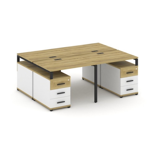 Бенч-система на 4 места с 2 опорными тумбами Concept CN.DRS-325 фото 6 Бенч-система на 4 места с 2 опорными тумбами Concept CN.DRS-325 фото 6