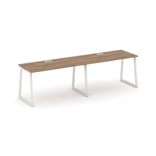 Style Project Рабочая станция 1 сторон. SN-4T1.ORS-002 Акация Лорка/Металл Антрацит/Заглушка Пластик фото 16