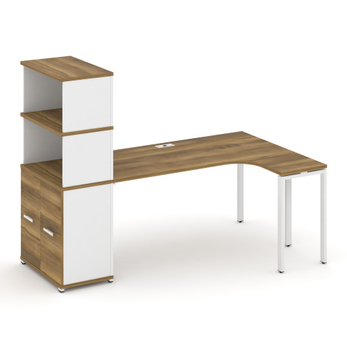 Стол эргономичный с опорным распашным шкафом Concept CN.SA-216(R) Стол эргономичный с опорным распашным шкафом Concept CN.SA-216(R)