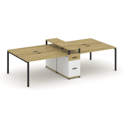 Бенч-система на 4 места с 1 опорной тумбой Concept CN.DRS-439 фото 6 Бенч-система на 4 места с 1 опорной тумбой Concept CN.DRS-439 фото 6