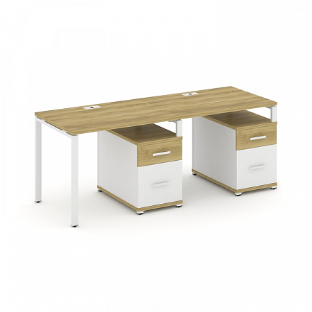 Бенч-система на 2 места с 2 опорными тумбами Concept CN.ORS-313