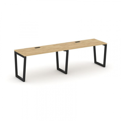 Style Project Рабочая станция 1 сторон. SN-5T2.ORS-012 Акация Лорка/Металл Антрацит/Заглушка Пластик