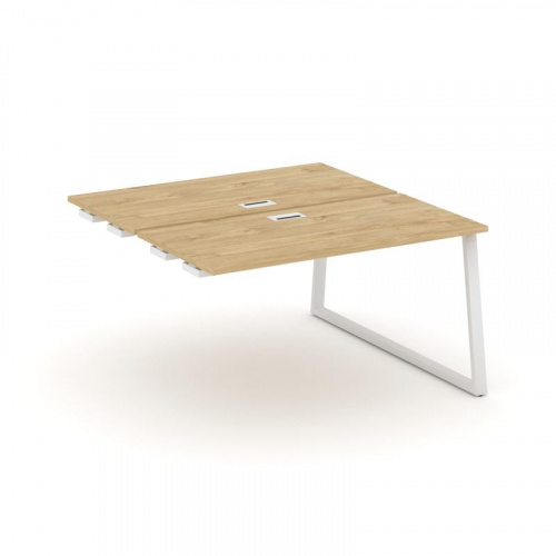 Style Project Стол-приставка к опор. элем. SN-6T1.DPRS-022 Акация Лорка/Металл Антрацит/Заглушка Пла фото 3