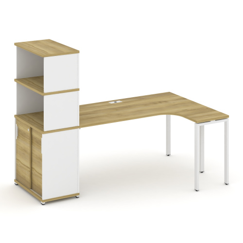 Стол эргономичный с опорным шкафом-купе Concept CN.SA-222(R) фото 3 Стол эргономичный с опорным шкафом-купе Concept CN.SA-222(R) фото 3