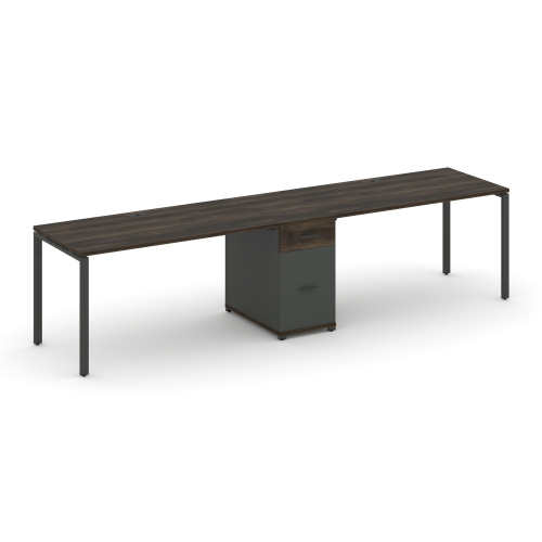 Бенч-система на 2 места с 1 опорной тумбой Concept CN.ORS-405 фото 3