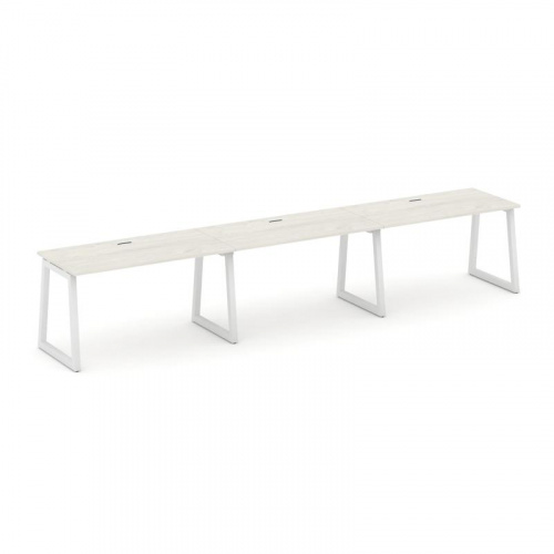 Style Project Рабочая станция 1 сторон. SN-5T1.ORS-031 Акация Лорка/Металл Антрацит/Заглушка Пластик фото 13