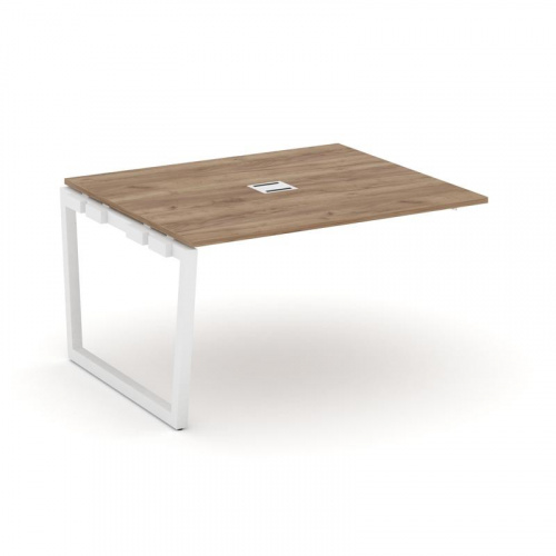 Style Project Проходной наб. элем. перег. стола SN-5T2.NSPRG-034 Акация Лорка/Металл Антрацит/Заглуш фото 11