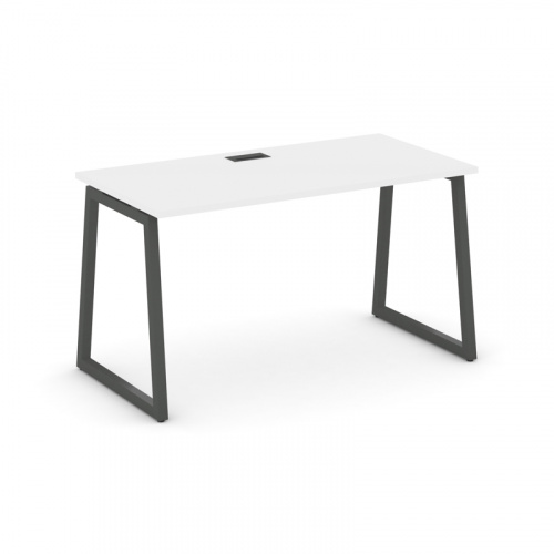 Style Project Стол письменный SN-4T1.SP-011 Акация Лорка/Металл Антрацит/Заглушка Пластик Черный 980 фото 13