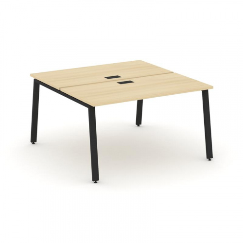 Style Project Рабочая станция 2-х сторон. SN-6A.DRS-002 Акация Лорка/Металл Белый 1180*1232*750 фото 2