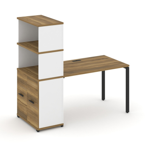Стол офисный с опорным распашным шкафом Concept CN.SP-230 Стол офисный с опорным распашным шкафом Concept CN.SP-230
