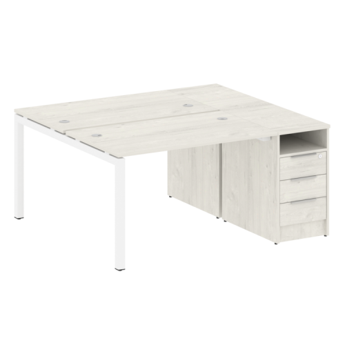 Бенч-система с тумбой на П-обр. м/к Metal System Quattro 50БП.РС-СТП-2.2 фото 4