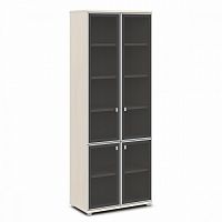 Шкаф со стеклом в алюминиевом профиле V-612