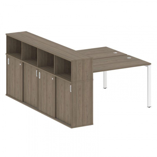 Бенч-система с шкафом-купе на П-обр. м/к Metal System БП.РС-СШК-4.3 фото 15