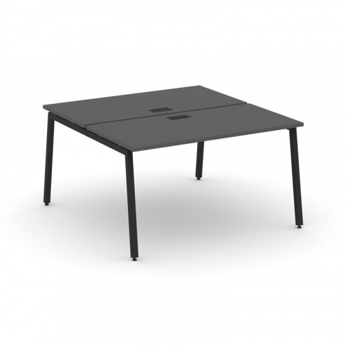 Style Project Рабочая станция 2-х сторон. SN-4A.DRS-003 Антрацит/Металл Антрацит 1380*1232*750 фото 12
