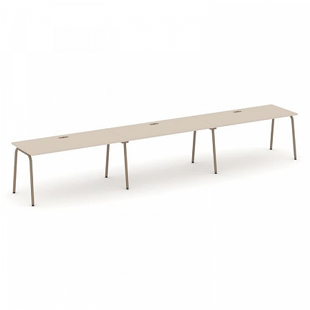 Бенч-система на 3 места Estetica ES.RS-3.4-LK