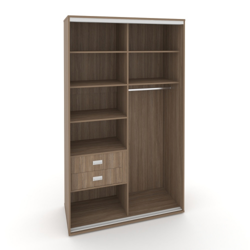 Корпус 2-х секционного шкафа высокого L=1700мм Maris SH.K2-7.1 K6 фото 5