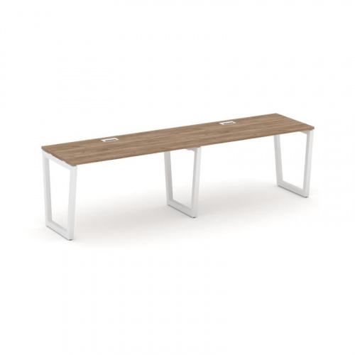 Style Project Рабочая станция 1 сторон. SN-5T2.ORS-012 Акация Лорка/Металл Антрацит/Заглушка Пластик фото 11