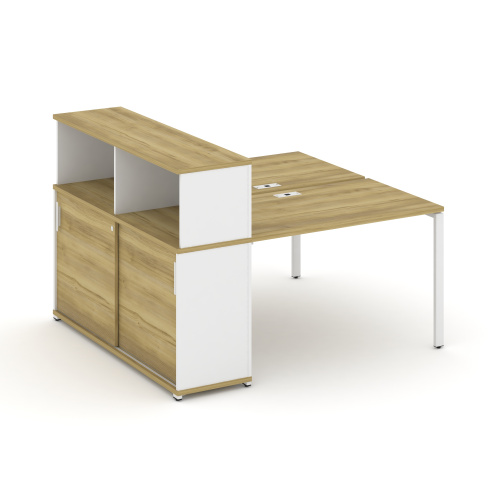 Бенч-система с опорным шкафом-купе с надставкой Concept CN.DRS-238 фото 11 Бенч-система с опорным шкафом-купе с надставкой Concept CN.DRS-238 фото 11