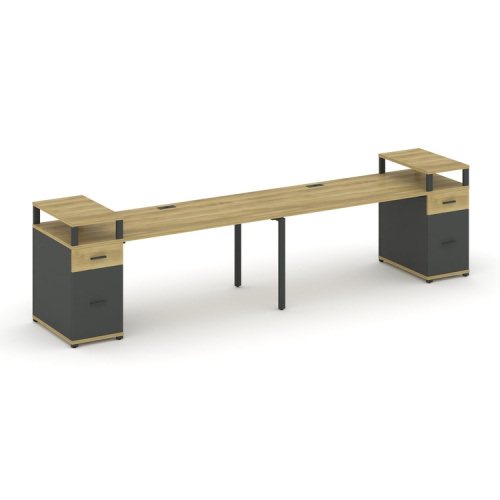 Бенч-система на 2 места с 2 опорными тумбами Concept CN.ORS-430 фото 4 Бенч-система на 2 места с 2 опорными тумбами Concept CN.ORS-430 фото 4