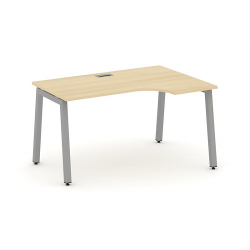 Style Project Стол рабочий эргоном. SN-5A.SPA-002(R) Дуб Табак/Металл Антрацит 1580*600/980*750 фото 3 Style Project Стол рабочий эргоном. SN-5A.SPA-002(R) Дуб Табак/Металл Антрацит 1580*600/980*750 фото 3