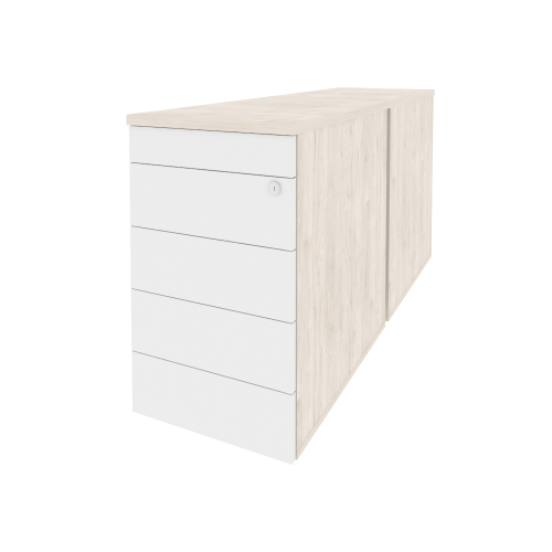 Тумба двойная приставная Onix O.TPO-2.7 (TIP-ON) Тумба двойная приставная Onix O.TPO-2.7 (TIP-ON)