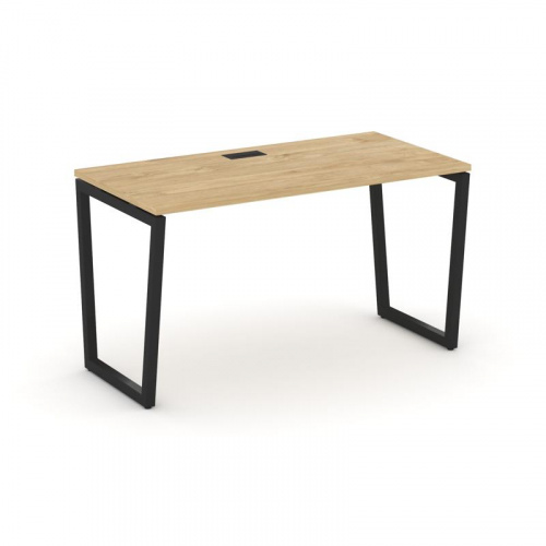 Style Project Стол письменный SN-4T2.SP-003 Акация Лорка/Металл Антрацит/Заглушка Пластик Черный 138 Style Project Стол письменный SN-4T2.SP-003 Акация Лорка/Металл Антрацит/Заглушка Пластик Черный 138