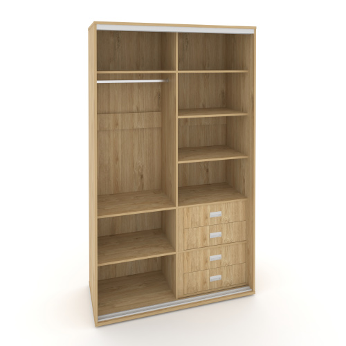 Корпус 2-х секционного шкафа высокого L=1300мм Maris SH.K2-3.1 K7 фото 3 Корпус 2-х секционного шкафа высокого L=1300мм Maris SH.K2-3.1 K7 фото 3