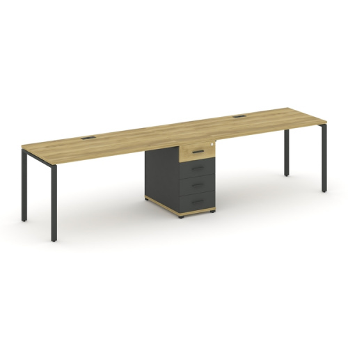 Бенч-система на 2 места с 1 опорной тумбой Concept CN.ORS-403 фото 4 Бенч-система на 2 места с 1 опорной тумбой Concept CN.ORS-403 фото 4