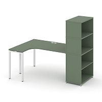 Стол эргономичный с опорным стеллажом Concept CN.SA-208(L)