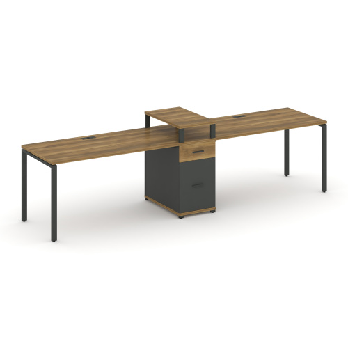 Бенч-система на 2 места с 1 опорной тумбой Concept CN.ORS-421 Бенч-система на 2 места с 1 опорной тумбой Concept CN.ORS-421