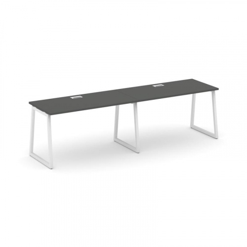 Style Project Рабочая станция 1 сторон. SN-4T1.ORS-002 Акация Лорка/Металл Антрацит/Заглушка Пластик фото 24