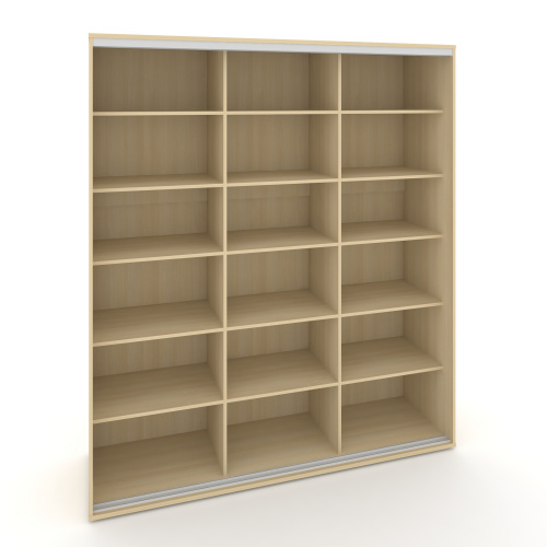 Корпус 3-х секционного шкафа высокого L=2219мм Maris SH.K3-5.1 K8