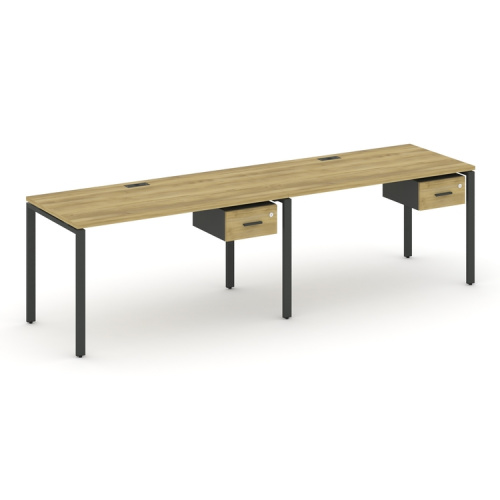 Бенч-система на 2 места с подвесными тумбами Concept CN.ORS-109 фото 4 Бенч-система на 2 места с подвесными тумбами Concept CN.ORS-109 фото 4