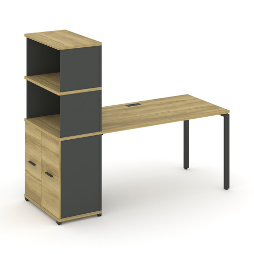 Стол офисный с опорным распашным шкафом Concept CN.SP-232 Стол офисный с опорным распашным шкафом Concept CN.SP-232