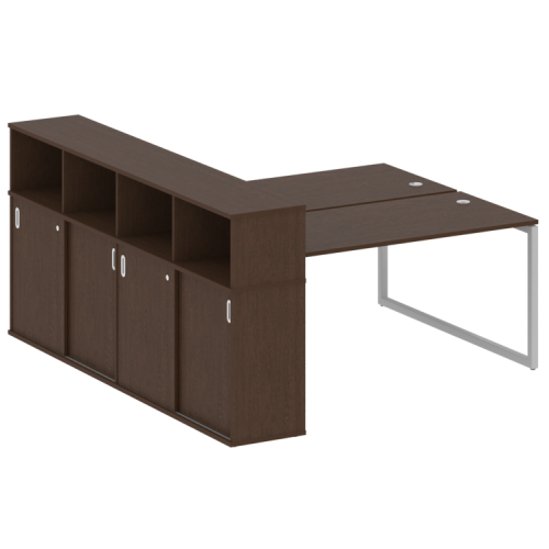 Бенч-система с шкафом-купе на О-обр. м/к Metal System Quattro 40БО.РС-СШК-4.4 фото 6 Бенч-система с шкафом-купе на О-обр. м/к Metal System Quattro 40БО.РС-СШК-4.4 фото 6