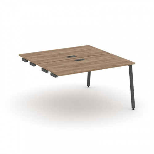 Style Project Стол-приставка к опор. элем. SN-4A.DPRS-024 Белый/Металл Антрацит 1580*1632*750 фото 23