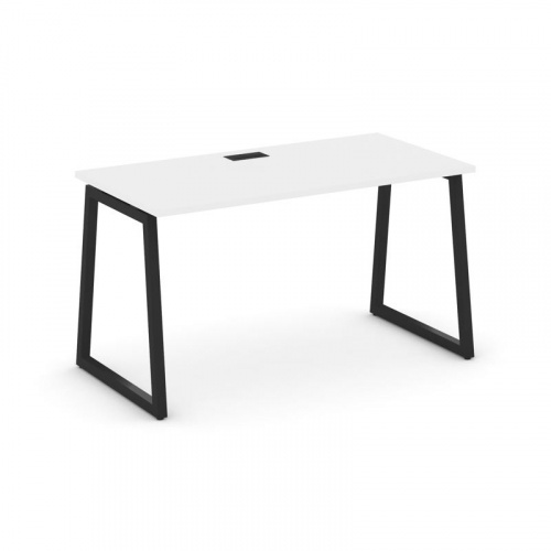 Style Project Стол письменный SN-4T1.SP-011 Акация Лорка/Металл Антрацит/Заглушка Пластик Черный 980 фото 5