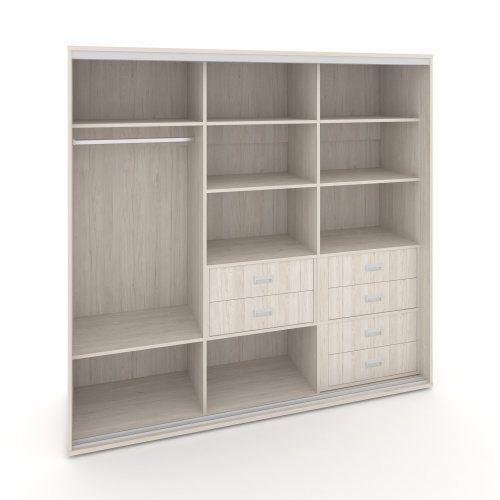 Корпус 3-х секционного шкафа низкого L=1769мм Maris SH.K3-2.2 K3 фото 5 Корпус 3-х секционного шкафа низкого L=1769мм Maris SH.K3-2.2 K3 фото 5