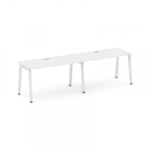 Style Project Рабочая станция 1 сторон. SN-5A.ORS-002 Дуб Табак/Металл Белый 2360*600*750 фото 19