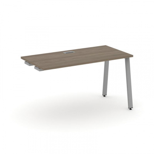 Style Project Стол-приставка к опор. элем. SN-6A.OPRS-013 Дуб Табак/Металл Белый 1380*700*750 фото 9