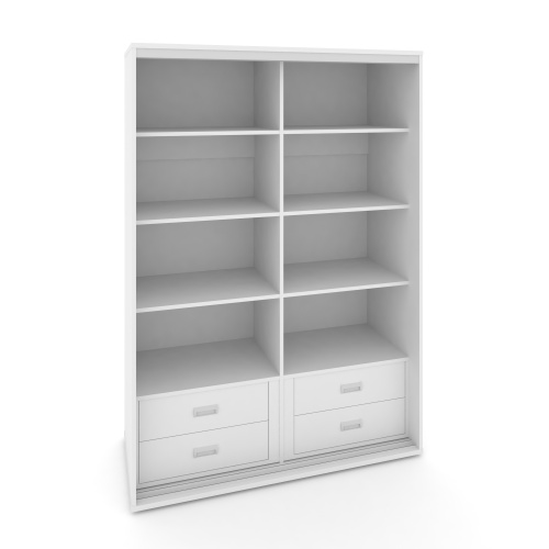 Корпус 2-х секционного шкафа низкого L=1100мм Maris SH.K2-1.2 K6 фото 6