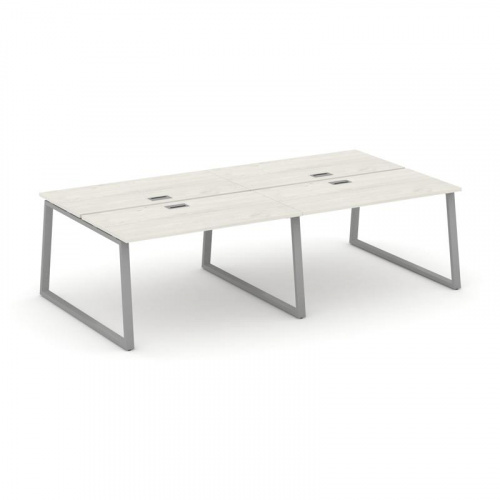 Style Project Рабочая станция 2-х сторон. SN-6T1.DRS-032 Акация Лорка/Металл Антрацит/Заглушка Пласт фото 12