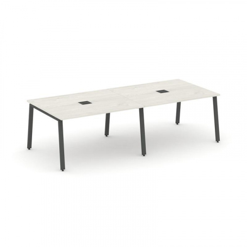 Style Project Стол переговорный SN-6A.SPRG-042 Дуб Наварра/Металл Белый 2360*1180*750 фото 18 Style Project Стол переговорный SN-6A.SPRG-042 Дуб Наварра/Металл Белый 2360*1180*750 фото 18