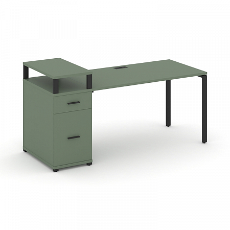 Стол офисный с опорной тумбой Concept CN.SP-416