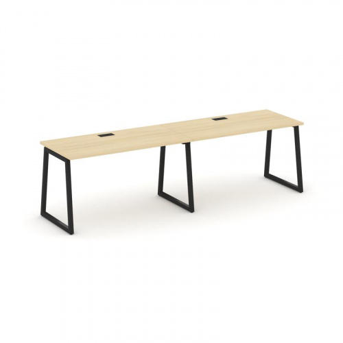 Style Project Рабочая станция 1 сторон. SN-4T1.ORS-002 Акация Лорка/Металл Антрацит/Заглушка Пластик фото 25