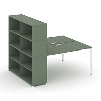 Бенч-система с опорным стеллажом с надставкой Concept CN.DRS-216