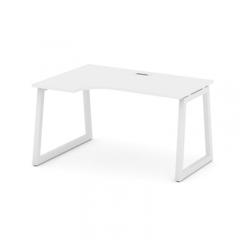 Style Project Стол рабочий эргоном. SN-5T1.SPA-002(L) Акация Лорка/Металл Антрацит/Заглушка Пластик фото 17