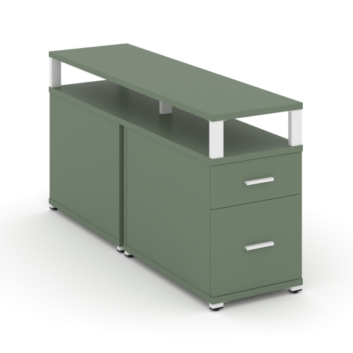 Тумба двухсторонняя приставная Concept CN.DTGP-002