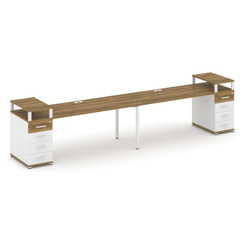 Бенч-система на 2 места с 2 опорными тумбами Concept CN.ORS-428 фото 8